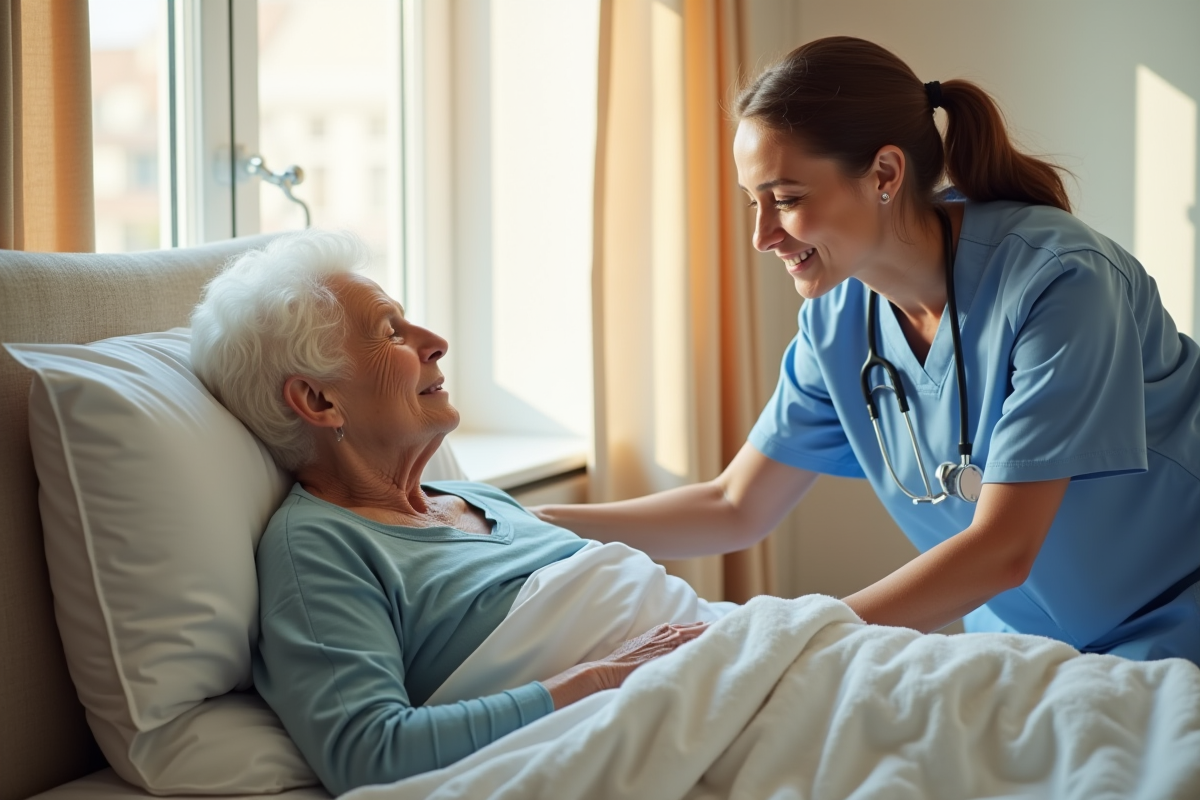 Techniques de couchage pour personnes âgées : procédures et conseils